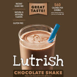 Lutrish Chocolate Shake, Pack of 24