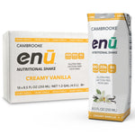 ENU Nutritional Shakes, Vanilla Cream, Pack of 24